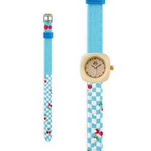 Strap Edisi 'Cherry Gingham' Seri Mini Classic