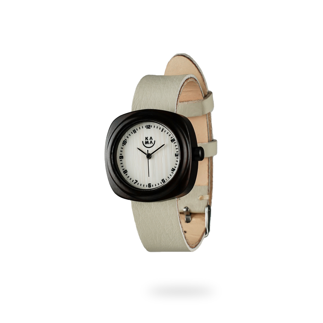 Kama Watch Mini 2.0 Numerik Jam Tangan Kayu Sonokeling