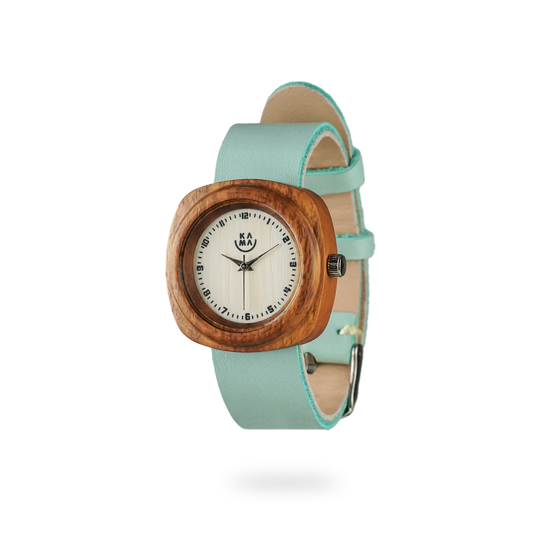 Kama Watch 2.0 Numerik Jam Tangan Kayu Jati