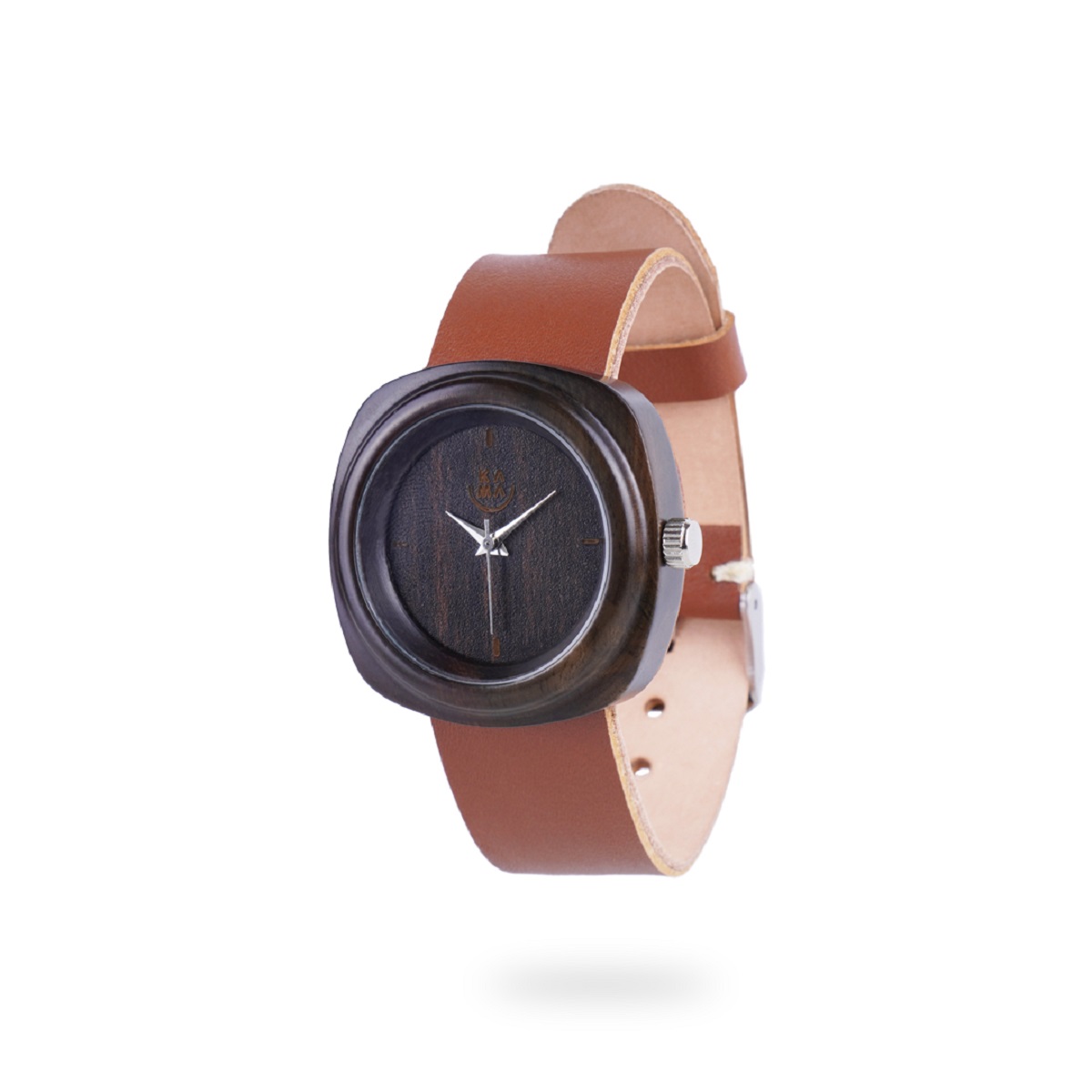 Kama Watch 2.0 Jam Tangan Kayu Sonokeling Dial Hitam